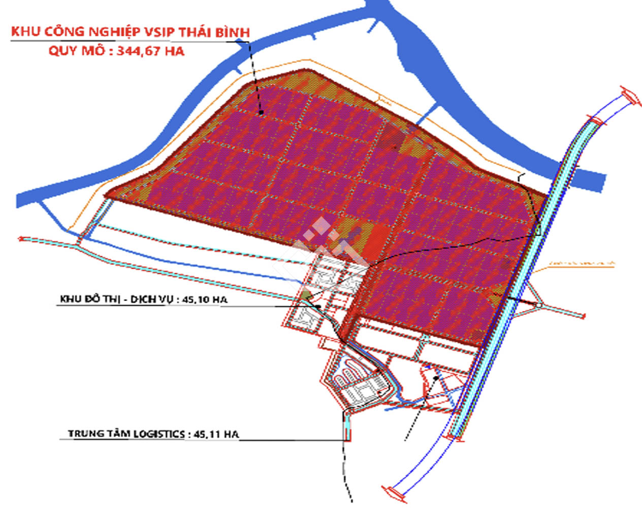 Lô đất 1 ha tại Khu Công Nghiệp VSIP Thái Bình – Cổng kết nối đến Trung Tâm Sản Xuất Miền Bắc Việt Nam - 3