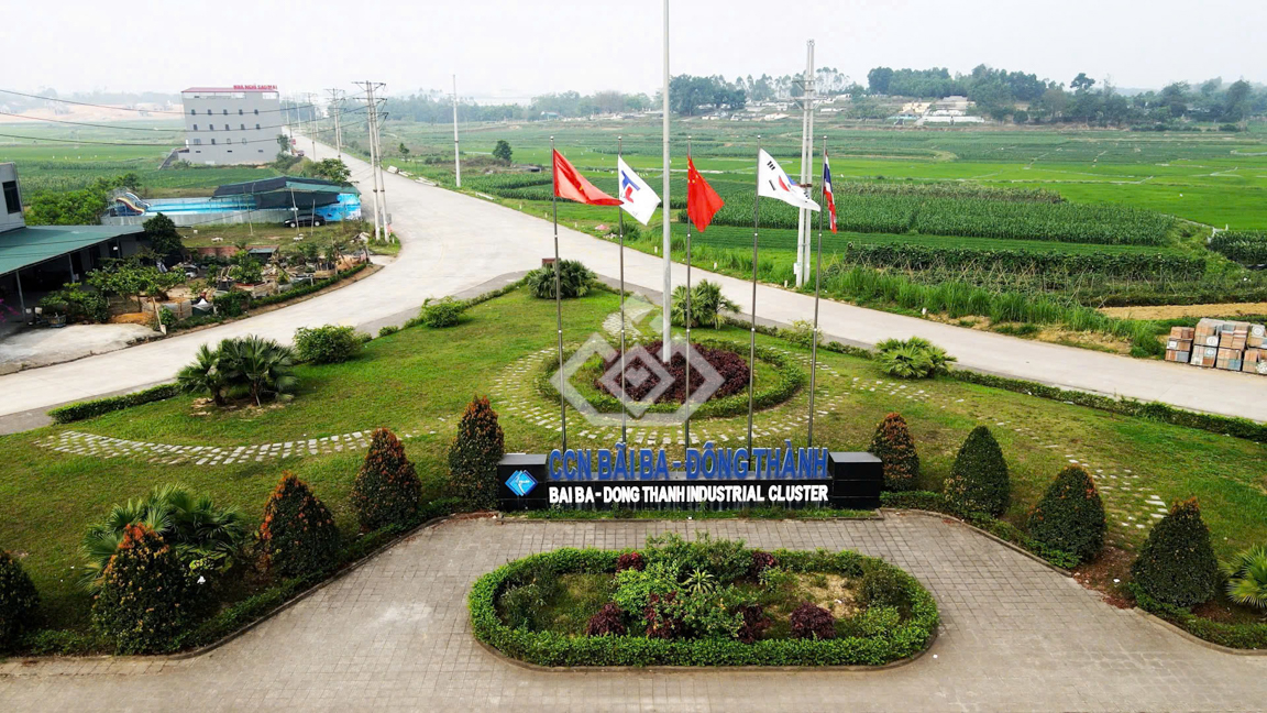 Cụm Công nghiệp Bãi Ba – Đông Thành tỉnh Phú Thọ