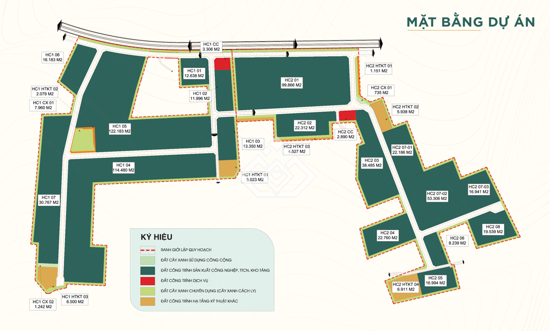 Cụm Công nghiệp Hà Châu 1, Hà Châu 2 tỉnh Thái Nguyên