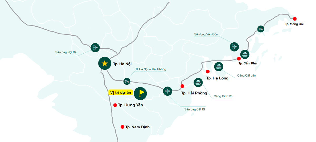 Cụm Công nghiệp Quán Đỏ tỉnh Hưng Yên