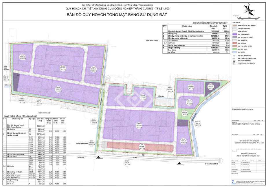 Cụm Công nghiệp Thắng Cường tỉnh Nam Định