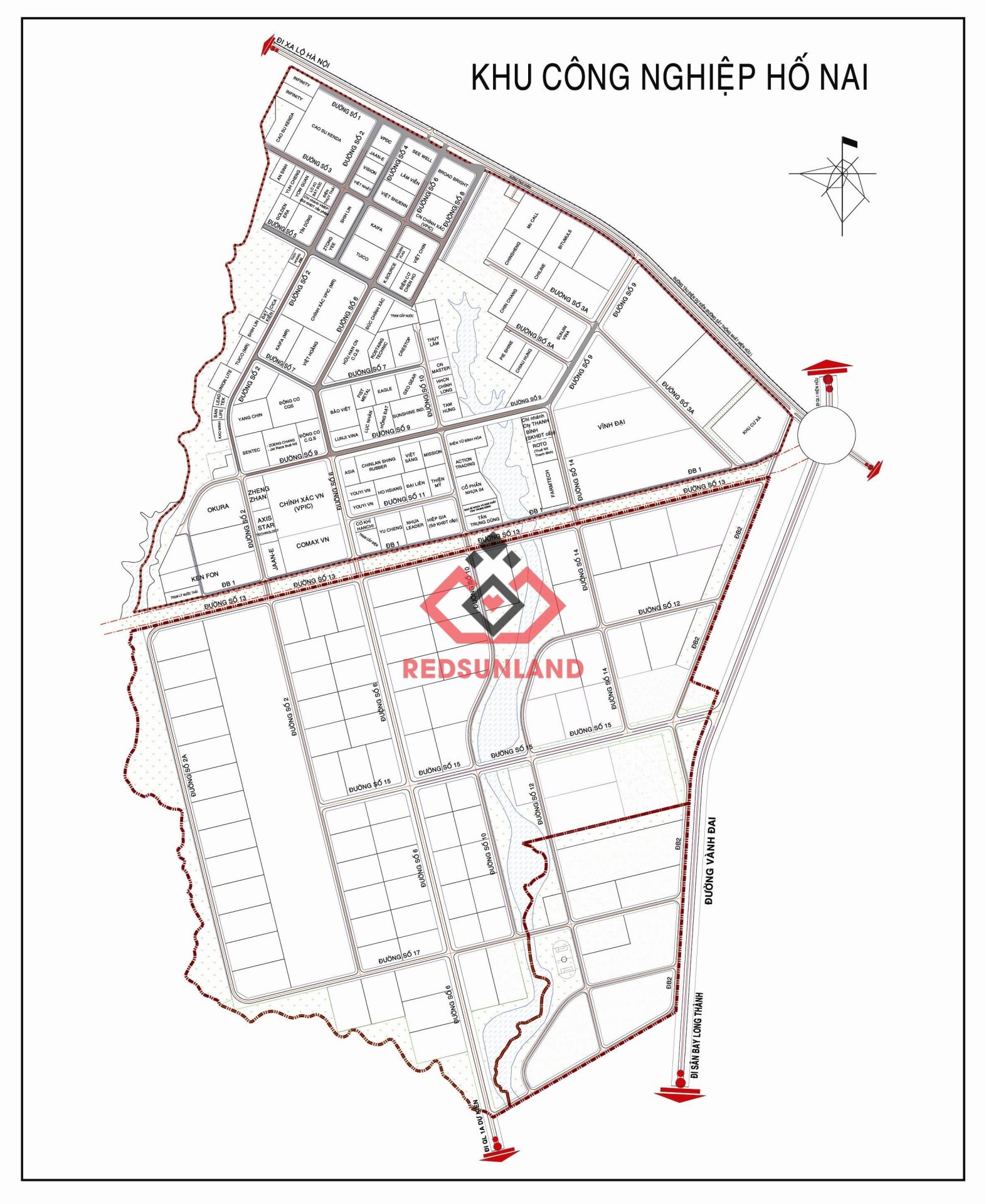 Khu Công nghiệp Hố Nai tỉnh Đồng Nai