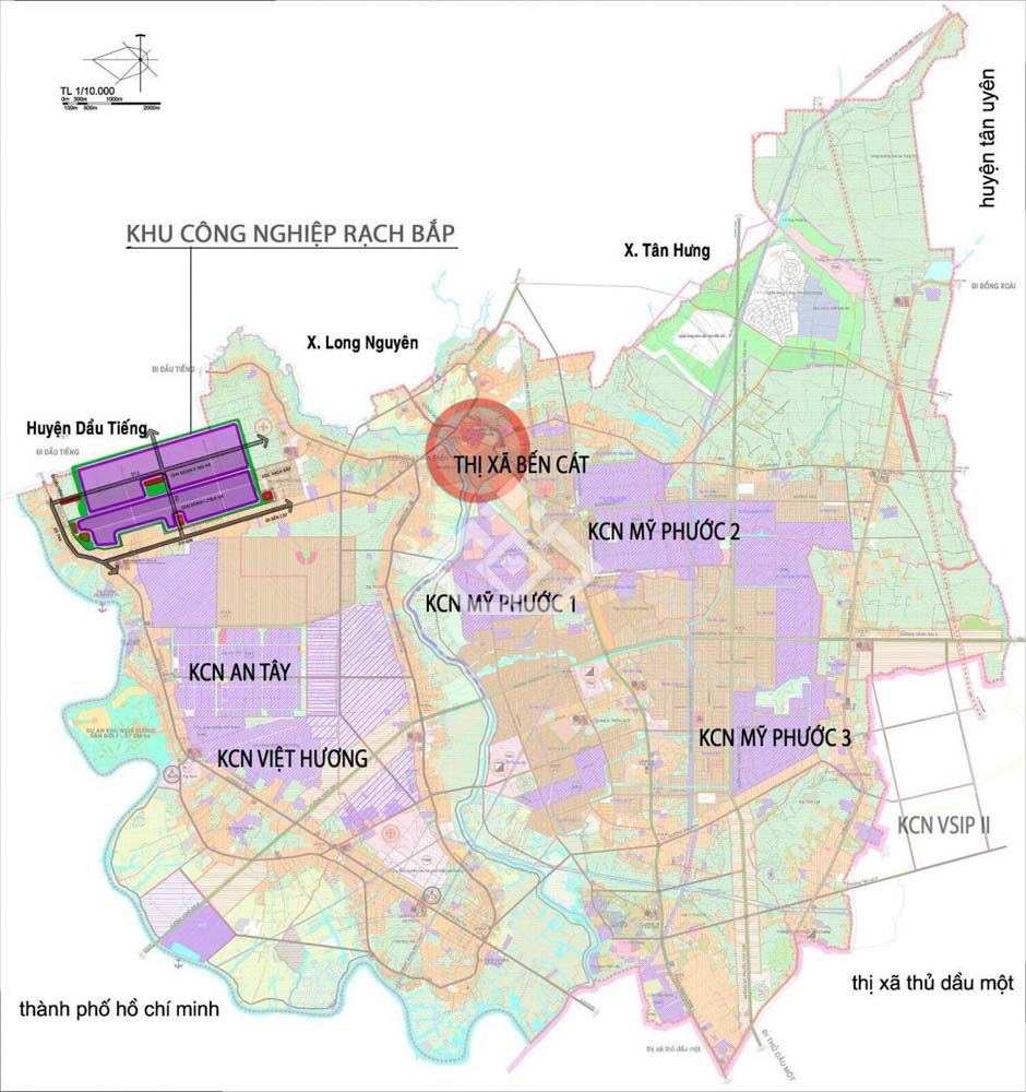 Khu Công nghiệp Rạch Bắp tỉnh Bình Dương - 3