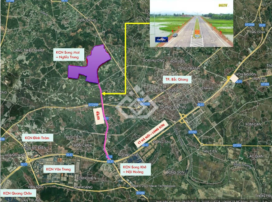 Khu Công nghiệp Song Mai – Nghĩa Trung tỉnh Bắc Giang